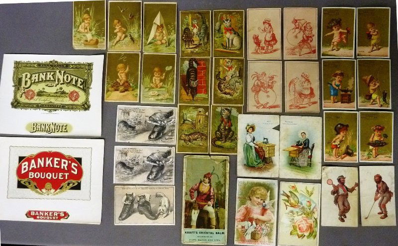 33 Pieces including humorous cards some with ads on the (1 of 8)