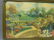 Circa 1920's Signed R. Atkinson Fox Color Print marked - 3