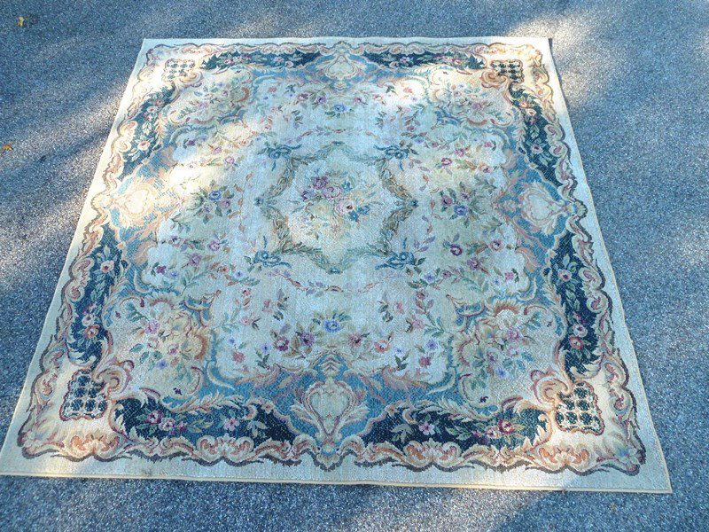 Nice Machine Made Rug Marked made in Egypt. Colors (1 of 3)