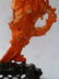 Large Chinese Carved Coral Group on carved wood base - 10