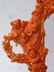Large Chinese Carved Coral Group on carved wood base - 3