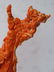 Large Chinese Carved Coral Group on carved wood base - 4