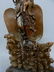 Circa 1900 Chinese Carved Wood Figure of Guanyin, - 3