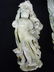 Set of 3 Carved Light Green Jade Figures - average - 5