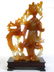 Rust Color Carved Jade Figure of a Woman - height 6.25"