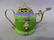 Chinese Jade Pitcher with Silver Monkey on the Top and - 2