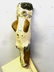 Unique C 1900 Cast Metal Dog Paper or Letter Holder. - 2