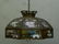 Circa 1920's Large 16 Panel Slag Glass Chandelier with - 2