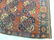 Antique 1920's Afgan Hand Tied Wine, blue & beige - 3
