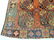 Antique 1920's Afgan Hand Tied Wine, blue & beige - 5