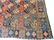 Antique 1920's Afgan Hand Tied Wine, blue & beige - 6