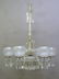 Late 19th/Early 20th Century Cut Glass 6 Arm Chandelier