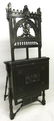 19th Century Amercan Aesthetic Movement Black Laquer - 4