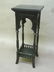 American Circa 1880 Black Laquer Asthetic Pedestal - - 2