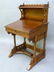 Circa 1875 American Carved Walnut Gothic Desk with
