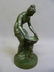 Circa 1900 Patinated Bronze Figure of Woman with Water. - 4