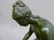 Circa 1900 Patinated Bronze Figure of Woman with Water. - 5