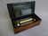 19th Century Swiss Bird Inlay Rosewood Music Box.