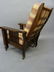 Dated 1900 American Adjusting Morris Chair with New - 2