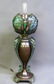 Rare Circa 1890's Oil Lamp with Fantastic Slag Glass - 2