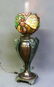 Rare Circa 1890's Oil Lamp with Fantastic Slag Glass - 4