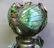 Rare Circa 1890's Oil Lamp with Fantastic Slag Glass - 5