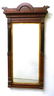Circa 1870's Walnut Hanging Mirror with Line carved