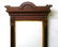 Circa 1870's Walnut Hanging Mirror with Line carved - 2