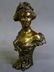Circa 1920's Cast Metal Art Nouveau Figural Woman - 2