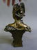 Circa 1920's Cast Metal Art Nouveau Figural Woman - 3