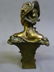 Circa 1920's Cast Metal Art Nouveau Figural Woman - 4