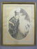 Circa 1930's Original Color Etching in the Style of