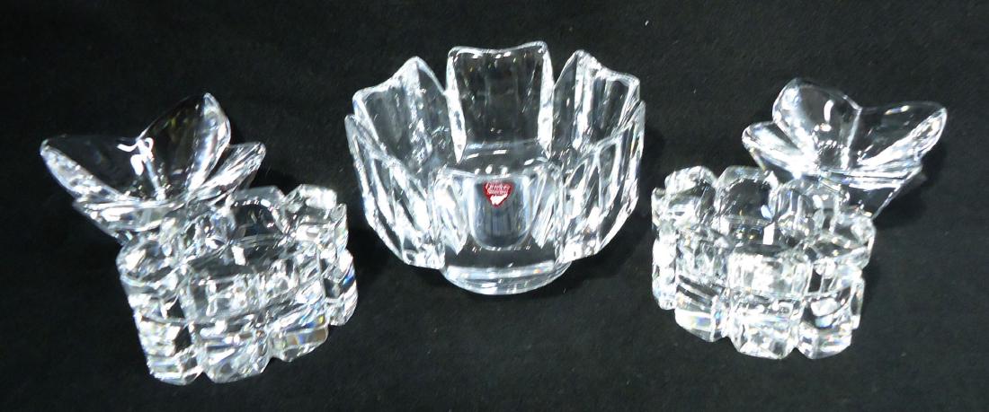 5pc Orrefors Glass: 4" - 6"