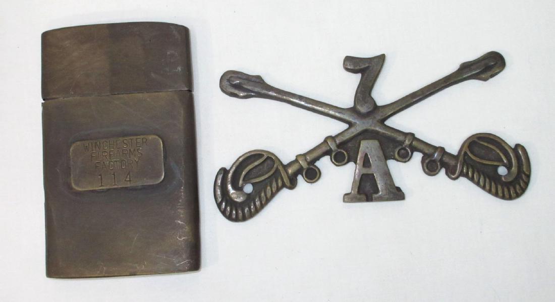 Modern Winchester Map Case & 7th Cav. Device (1 of 3)