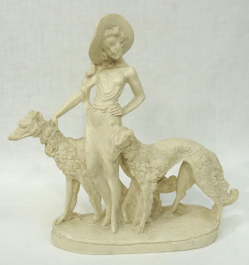 Art Deco Style Statue (1 of 5)