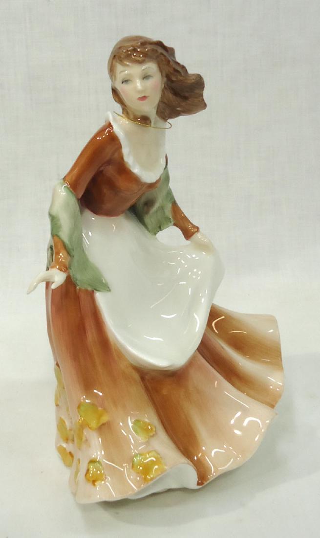 Royal Doulton Figure "Autumntime" (1 of 4)