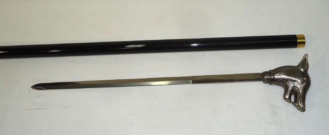 Modern Wolf Sword Cane (1 of 4)