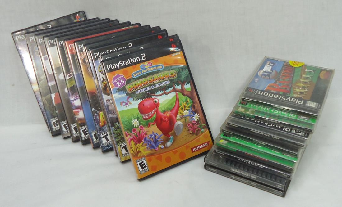 Lot of PS1 & PS2 Video Games (1 of 8)