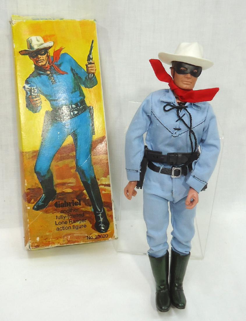 The Lone Ranger Action Figure Orig. Box: 10"T x 3'W