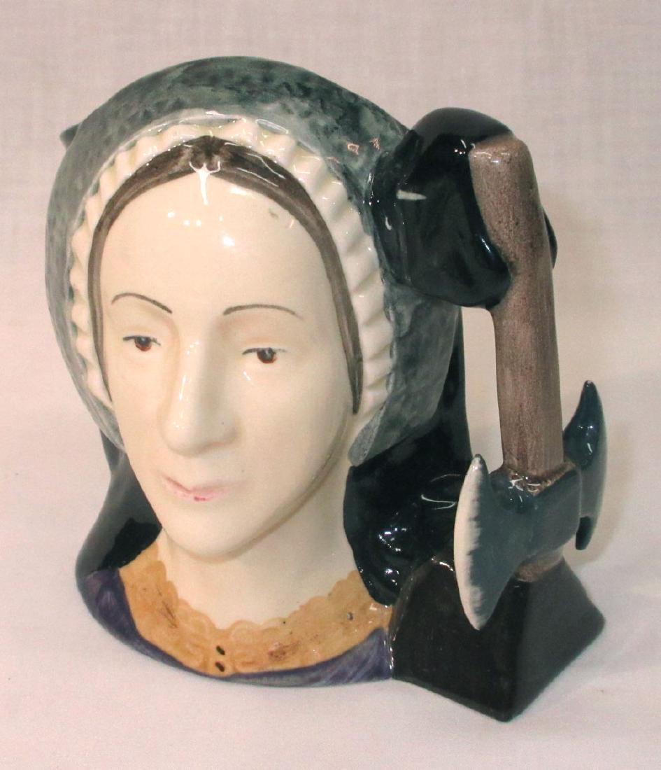 Royal Doulton Toby "Anne Boleyn": 4 1/8"T x 4"W