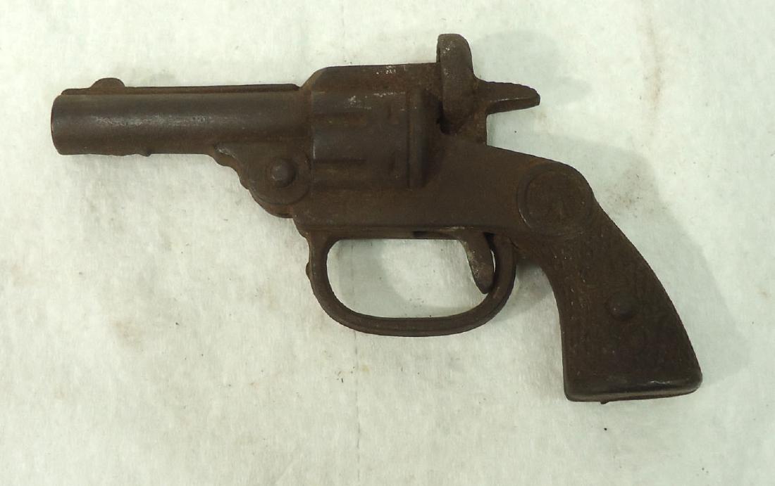 Antique "Oh Boy" C.I. Cap Pistol: 5 1/2" x 3 1/4"