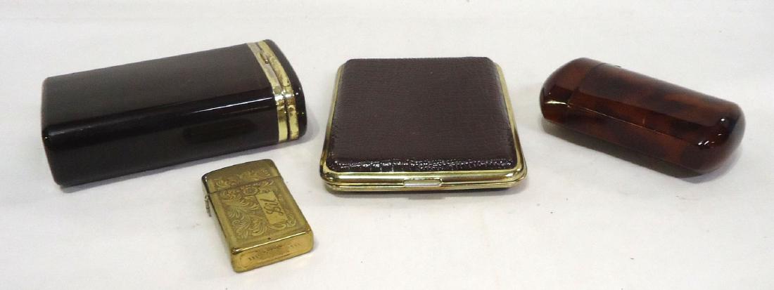 Lot of Smoking Items: 2 1/4" - 4 1/4" "Folding" Eye Glasses