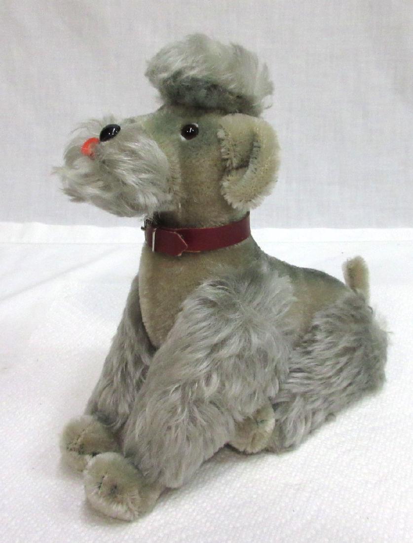 Steiff Poodle: 8"T x 8"