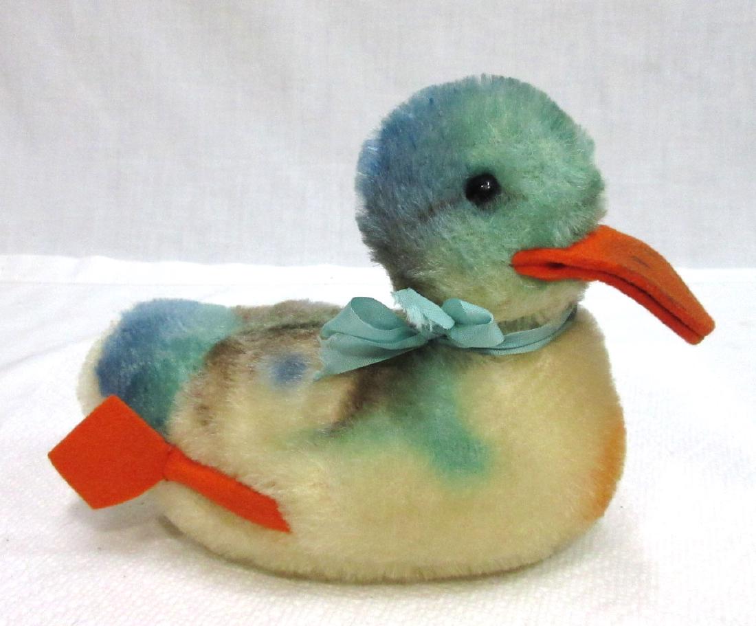 Steiff Duck: 5 1/2"T x 7"L