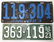 1923 IL & MO License Plates