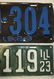 1923 IL & MO License Plates - 2