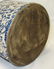 Blue Spongeware Salt Crock - 3