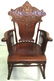 Rocking Chair w/ Carved Ladies Head - 2