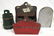 4 Early Tin & Wood Match Safes - 4