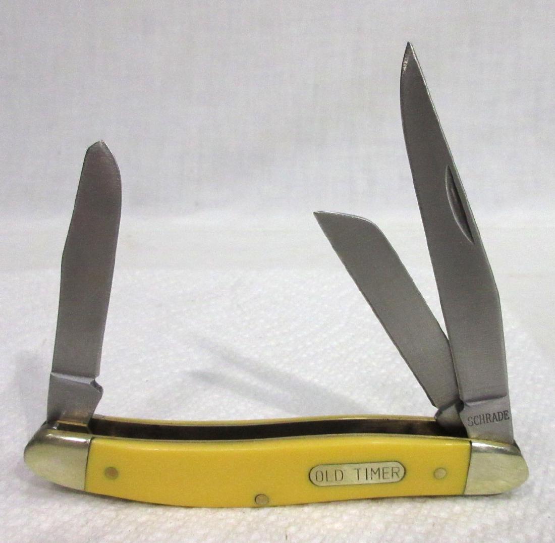 4" Schrade Old Timer Pocket Knife: 4"